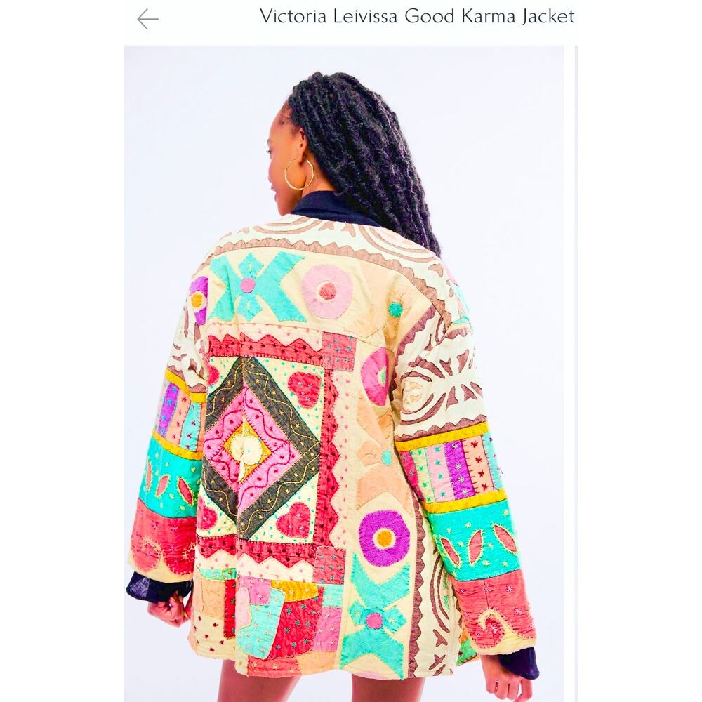 NWT Free People Victoria Leivissa Good Karma Jacket